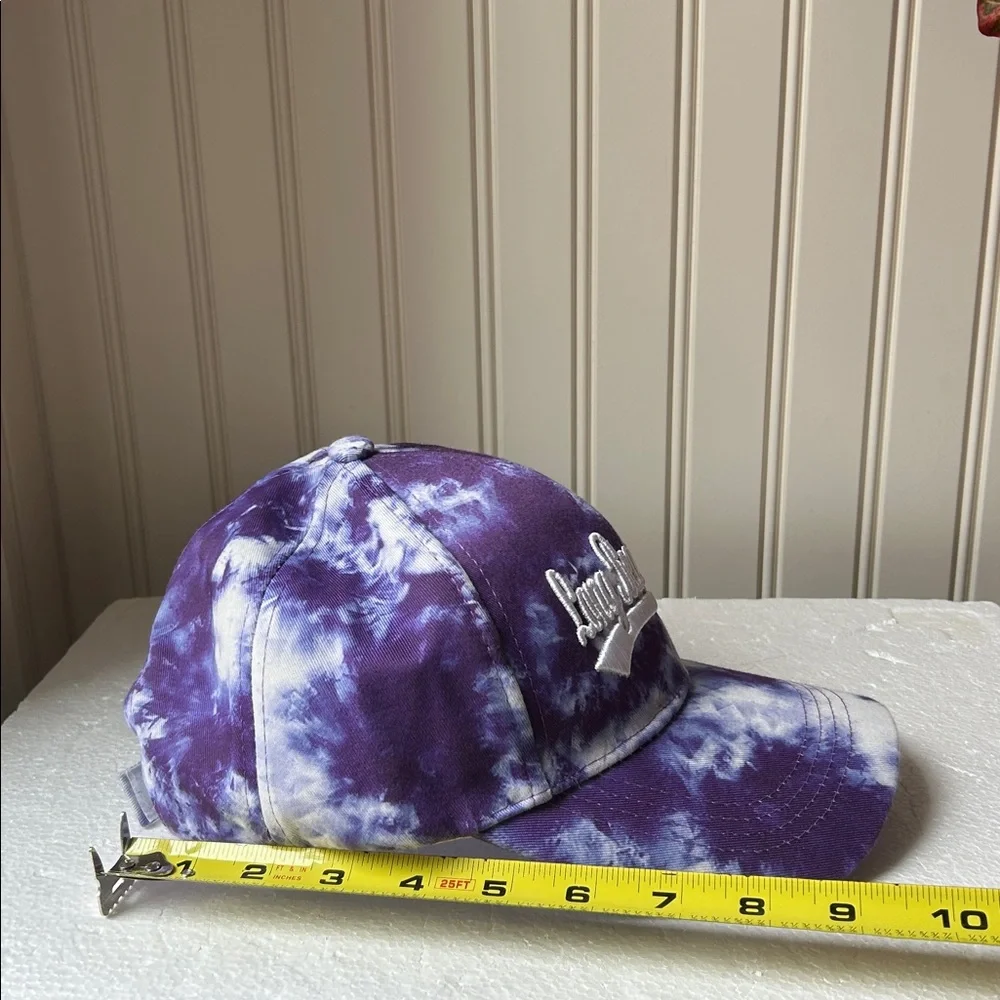 NWOT Sunsations embroidered Long Beach Island NJ Tie Dye LBI adjustable Hat OS